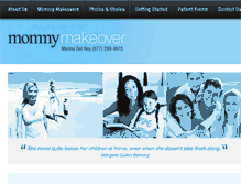 Tablet Screenshot of amommymakeover.com